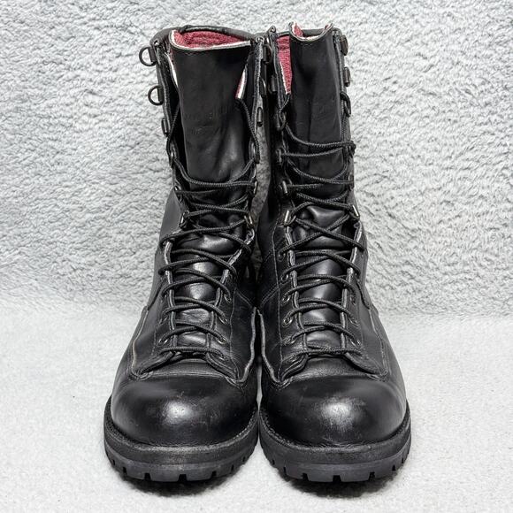 Danner Fort Lewis Mens Size 13 Combat Boots Black Leather Gore-Tex 200G USA - Picture 3 of 13